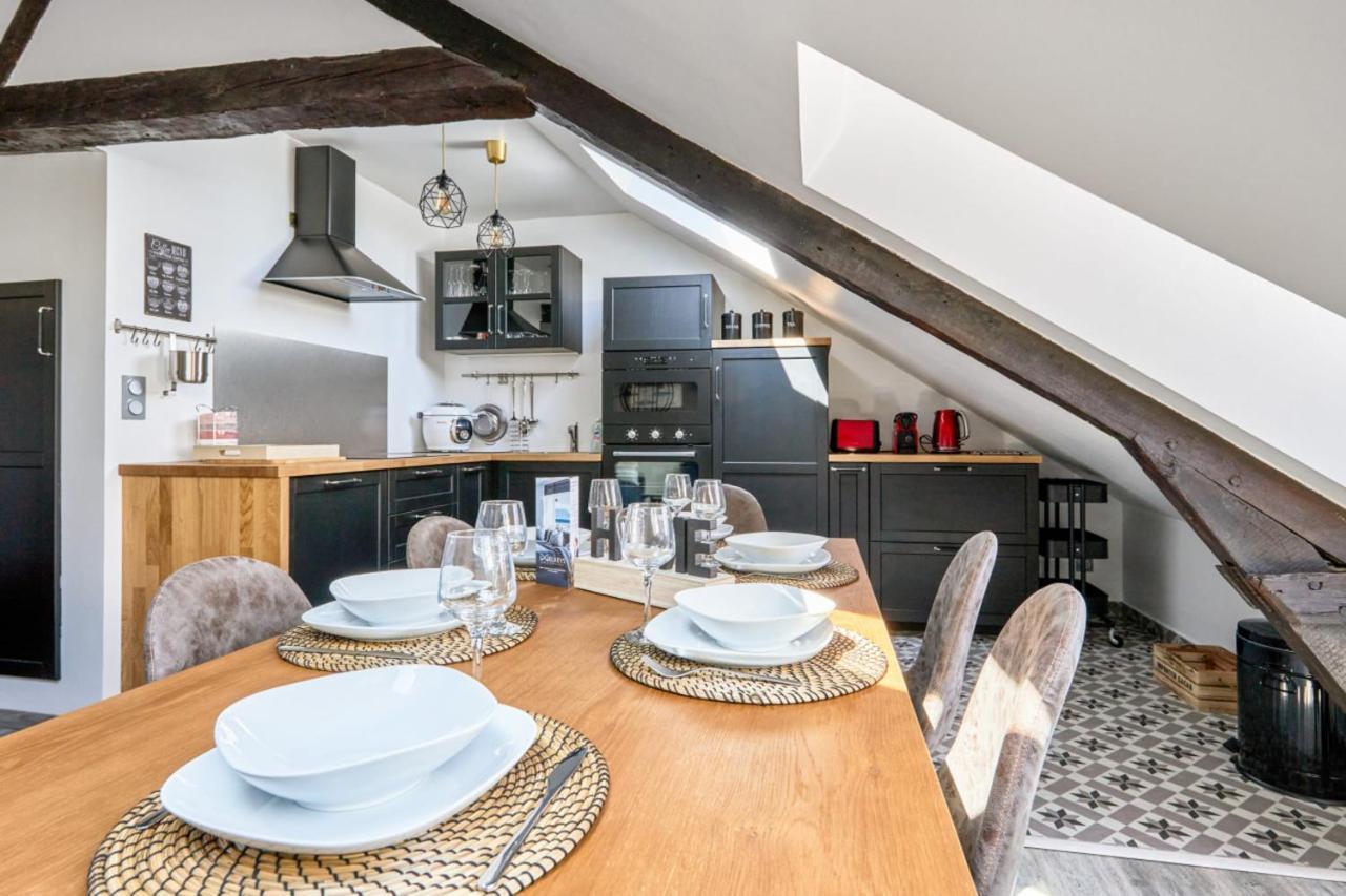 Appartement Lucarnes - 3 Etoiles - Welkeys Honfleur Kültér fotó